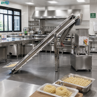 Extrudeuse à pâtes commerciale multi-capacités ZL-B60 ZL-B80 ZL-B100 avec moule interchangeable pour la fabrication de macaroni et de nouilles aux légumes pour atelier alimentaire