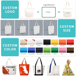 Bolsa de Mano Resistente de 35*40*<span class=keywords><strong>10</strong></span> cm para Manualidades, Bolsos de Lona de <span class=keywords><strong>10</strong></span> oz para Mujer, Bolsas de Compras Personalizadas con Asa Colorida - Product Image 6