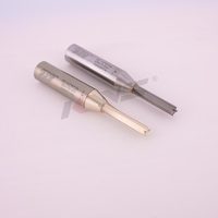 KWS Fraise droite à rainurer pour bois en acier rapide et carbure de tungstène pour CNC, 3 dents, OEM/ODM
