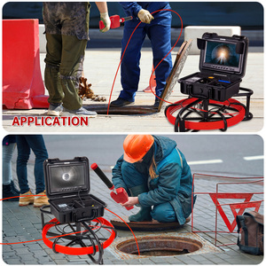 Récepteur de sonde 512Hz tuyau auto-nivelant pour <span class=keywords><strong>endoscope</strong></span> de localisation de tuyau caméra de vidange de tuyau d'égout de 23mm avec carte SD 16GB et WIFI - Product Image 6