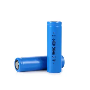 3.7v ICR14500锂离子充电电池AA尺寸500毫安时600毫安时700毫安时锂离子电池
