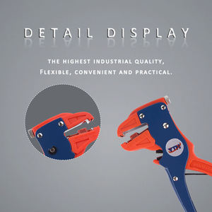 Pince à dénuder multifonction en cuivre métrique DIY, type bec de canard, pliable, pour couper les câbles, avec support OEM - Product Image 5