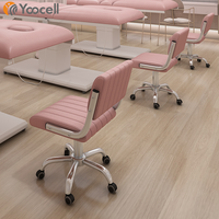 Yoocell professionnel Portable roulant Salon tabouret chaise avec roues Massage Spa tabourets de coupe de cheveux beauté ongles chaise