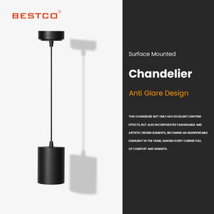 Luz colgante LED cilíndrica moderna de 30W, luz descendente COB de aluminio montada en Superficie redonda para Hotel, cafetería, restaurante - Product Image 2