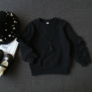 Compras en Línea en India, Último Modelo de Blusas Occidentales de Diseño para Niñas, con Mangas con Volantes - Product Image 5