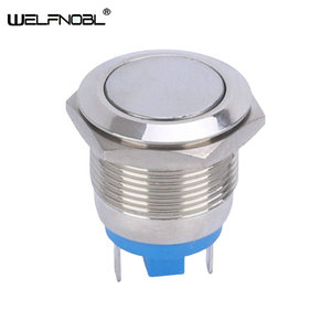 Welfnobl 5 Pins hàn thiết bị đầu cuối push <span class=keywords><strong>button</strong></span> chuyển 19mm Mini Power switch - Product Image 3