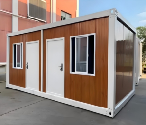 Meilleures ventes : Maison-conteneur et entrepôt en acier galvanisé, design moderne, haute qualité, personnalisable, détachable et respirant - Product Image 1