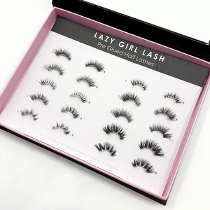 Vente en gros artisanale 100% Bande de cils adhésive sans cruauté aux animaux <span class=keywords><strong>Faux</strong></span> cils 3D étanches à presser à l'aspect naturel Bande complète - Product Image 1