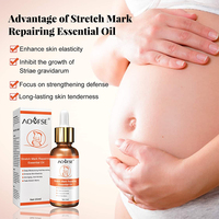 Huile corporelle naturelle pure pour soins de maternité, réparation des cicatrices et des vergetures