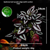 Boîte d'élevage pour reptiles, décorative, en écorce d'arbre, pour araignées, scorpions, geckos, lézards, tortues, cachette pour animaux de compagnie, plantes artificielles en PVC