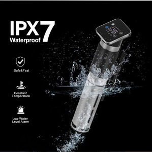 Máquina de Cocción al Vacío de Baja Temperatura con Control por Aplicación Inteligente, Resistente al Agua, 1300W, para <span class=keywords><strong>Cocina</strong></span> Casera y Filetes - Product Image 4