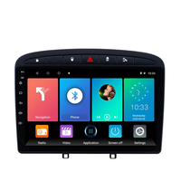 Autoradio GPS Android pour Peugeot 308/308SW/408 2010-2016 Écran tactile Mirror Link CarPlay Auto FM DSP Stéréo 1 an