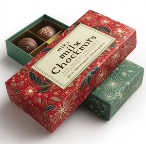 Tùy chỉnh thiết kế tinh tế kỳ nghỉ Hộp quà tặng hình dạng đặc biệt cao cấp tấm sóng xốp lót vật liệu tái chế không thấm nước - Product Image 6