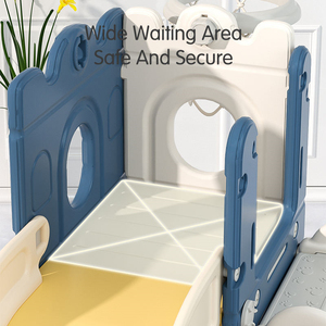 Tùy Chỉnh Trong Nhà Phòng Chơi Trẻ Em Chơi Nhà Sân Chơi Thiết Bị Công Viên Cầu Trượt Đồ Chơi Nhựa Toddler Slide Và Swing Set - Product Image 5