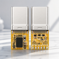 BES3001SP Typ C Digitaler Audio-Codec PCBA-Modul 384KHz 32Bit DAC Differentialausgang für USB-C Kopfhörer-Audioadapter OEM