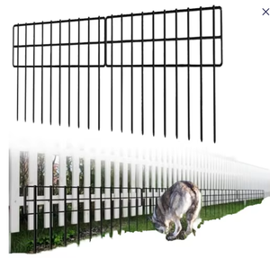 25 Pezzi di Recinzione per Animali, Senza Scavo, Facile da Montare, per Cani e Conigli, per Esterni, Patio e Giardino - Product Image 2