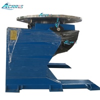 Plateau tournant de soudage robuste en acier inoxydable 1000 kg, 750 W, à fréquence variable, télécommande, positionneur de soudage 1 tonne à vendre