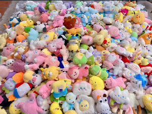<span class=keywords><strong>Porte</strong></span>-clés en peluche 4 pouces (10 cm) en coton PP doux, <span class=keywords><strong>Hello</strong></span> Kitties, <span class=keywords><strong>porte</strong></span>-monnaie animal en peluche de haute qualité pour machine à griffes - Product Image 6