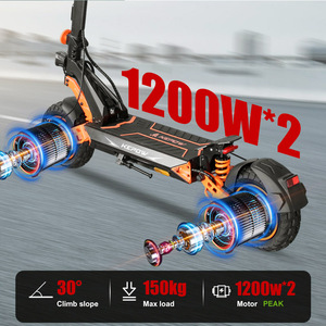 Trottinette électrique intelligente pour adultes, nouveau style tendance, moteur puissant, capacité de charge en aluminium de 150 kg, contrôlée par application, D3MAX Smart - Product Image 3