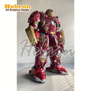 Costume de mascotte Hulkbuster MK44 imprimé en 3D personnalisable, super modèle lingerie strip-teaseuse, personnage féminin aux cheveux bouclés, Halloween - Product Image 5