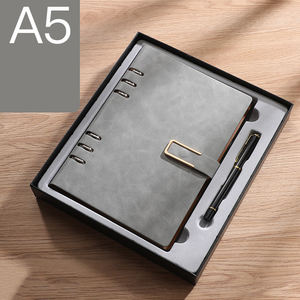 Logo personnalisé fournisseur logo couleur support de calendrier 365 jours bouton magnétique impression couleur4 cuir pu impression personnalisée - Product Image 3