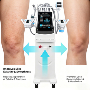 Nouvel Arrivage Appareil de Massage Minceur Vela à 5 Poignées par Vibration Sous Vide <span class=keywords><strong>Newlife</strong></span> 5-en-1 Appareil de Minceur Corporel Vela CE - Product Image 6