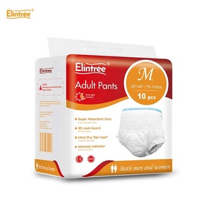 OEM&ODM Couches culottes jetables pour adultes, très absorbantes, confortables, avec pantalon en plastique blanc, pour l'incontinence - Product Image 6