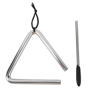 Triángulo <span class=keywords><strong>de</strong></span> Percusión <span class=keywords><strong>de</strong></span> Acero Inoxidable <span class=keywords><strong>de</strong></span> 4 Pulgadas <span class=keywords><strong>para</strong></span> Educación Musical y <span class=keywords><strong>Sonido</strong></span> <span class=keywords><strong>de</strong></span> Comedor - Product Image 6