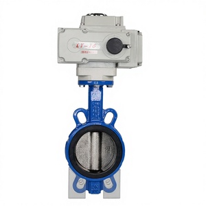 Venta Directa de Fábrica: Válvula de Mariposa Eléctrica Tipo Abrazadera, Válvula de Mariposa de PTFE con Actuador Modulante - Product Image 2