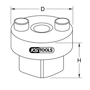 KS ซ็อกเก็ตสลักเกลียวสปริงสำหรับ Volvo 27mm เครื่องมือ - Product Image 3