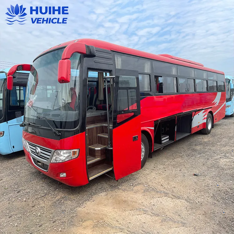 ราคาถูกใช้รถบัส53ที่นั่งรถโค้ชใช้รถบัสสำหรับขายในประเทศจีน