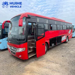 Autobús usado de 53 asientos, autobús usado a la venta en china, precio barato