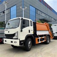 Camion compacteur de déchets léger SINOTRUK Howo 6 m³ – Camion de compression des ordures