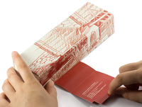 Boîte d'emballage de chocolat de luxe personnalisée, écologique, faite à la main, avec séparateur, forme personnalisée, boîte cadeau haut de gamme, gaufrage mat, pour aliments