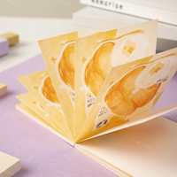 Blocs-notes adhésifs durables, feuilles autocollantes à retrait propre, papier d'écriture pour enregistrement quotidien, bureau, étude, carnet portable
