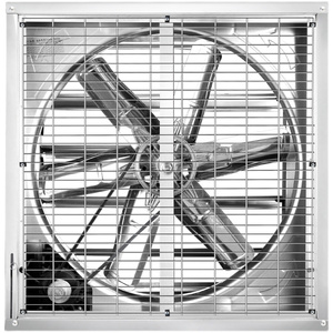 พัดลมดูดอากาศแบบดัน-ดึง 4300 CFM รุ่น F300 ขนาด 57 นิ้ว ป้องกันการระเบิด ขนาดเล็ก สำหรับติดผนัง ช่องระบายอากาศ โรงเก็บของอุตสาหกรรม - Product Image 6