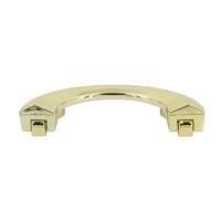 Nouvelles poignées de cercueil réglables en forme de demi-lune, style européen, accessoires funéraires, poignées de cercueil en plastique LILONG LC5018-46