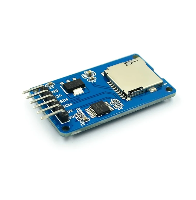 SPI Interfaces with Level Converter Chip for Micro SD Card Mini TF Card Reader Module