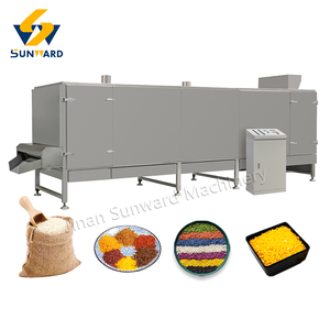 Équipement d'extrusion de repas de riz instantané, ligne de production de riz artificiel, fabricant de riz enrichi, machine de fabrication - Product Image 2