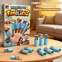 Jeu éducatif de correspondance des doigts pour enfants de 4 à 12 ans, jeu de table interactif parent-enfant en plastique, mini-jeux en gros