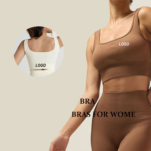 Soutien-gorge de fitness antichoc haute résistance avec grand dos et sous-vêtement de sport respirant fil féminin court <span class=keywords><strong>Femme</strong></span> Sport - Product Image 1