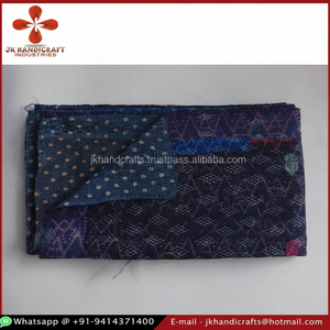 Venta caliente 2017 hecho a mano Kantha Patchwork Fine Stitch Queen Size Edredones - Product Image 1