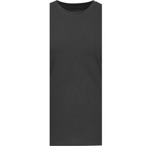 T-shirt à manches courtes col rond pour femme, style streetwear, respirant, écologique, en coton biologique gris, uni, en molleton - Product Image 3