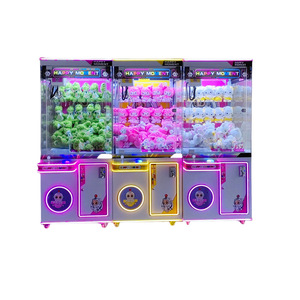 Máquina de garras totalmente transparente operada con monedas para la venta de peluches, ideal para parques de atracciones, centros comerciales y centros de entretenimiento familiar. - Product Image 2