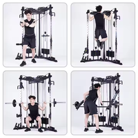 Dinuo Compact "Small Bird" Appareil d'entraînement fonctionnel - Salle de sport à domicile tout-en-un avec rack à squats, crossover de câbles et lat pulldown
