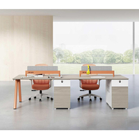 Bureau de direction modulaire en bois durable LS Brand, design moderne personnalisé pour poste de travail à domicile, table de personnel, vente chaude