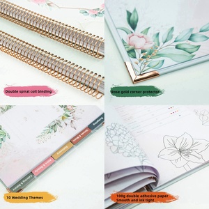 Romantische Weddingplanner Huwelijksplanning Planning Budgettering Engagement Planning Notebook A4 Tulp Bruiloft Planning Boek - Product Image 4