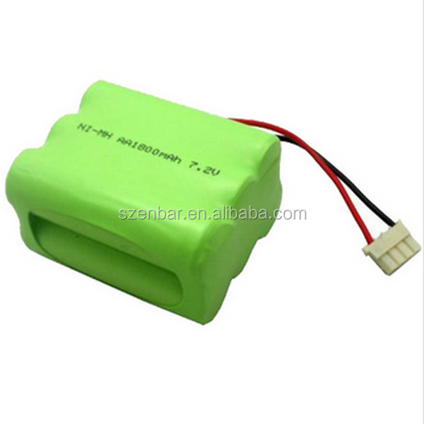 Size 650mAh 7.2V Rechargeable Ni-mh Battery Pack for Power Tool