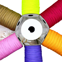 Cordon de bordure 100 % polyester 68 couleurs en stock pour uniformes scolaires et pantalons de survêtement, avec garniture latérale à dents pour la couture des ourlets (mère et enfant)