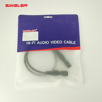 Câble Audio Microphone XLR 3 Broches DMX, Câble Patch XLR avec Connecteur Mâle à Femelle 1m/3m (3FT/10FT) En Stock